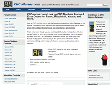 Tablet Screenshot of cncalarms.com